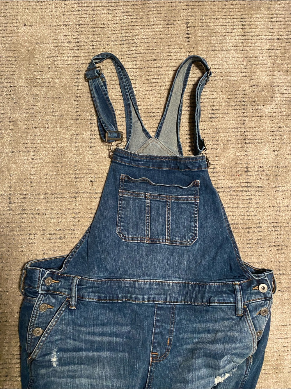 Relaxed Fit women’s Torrid Denim Overalls - Blue